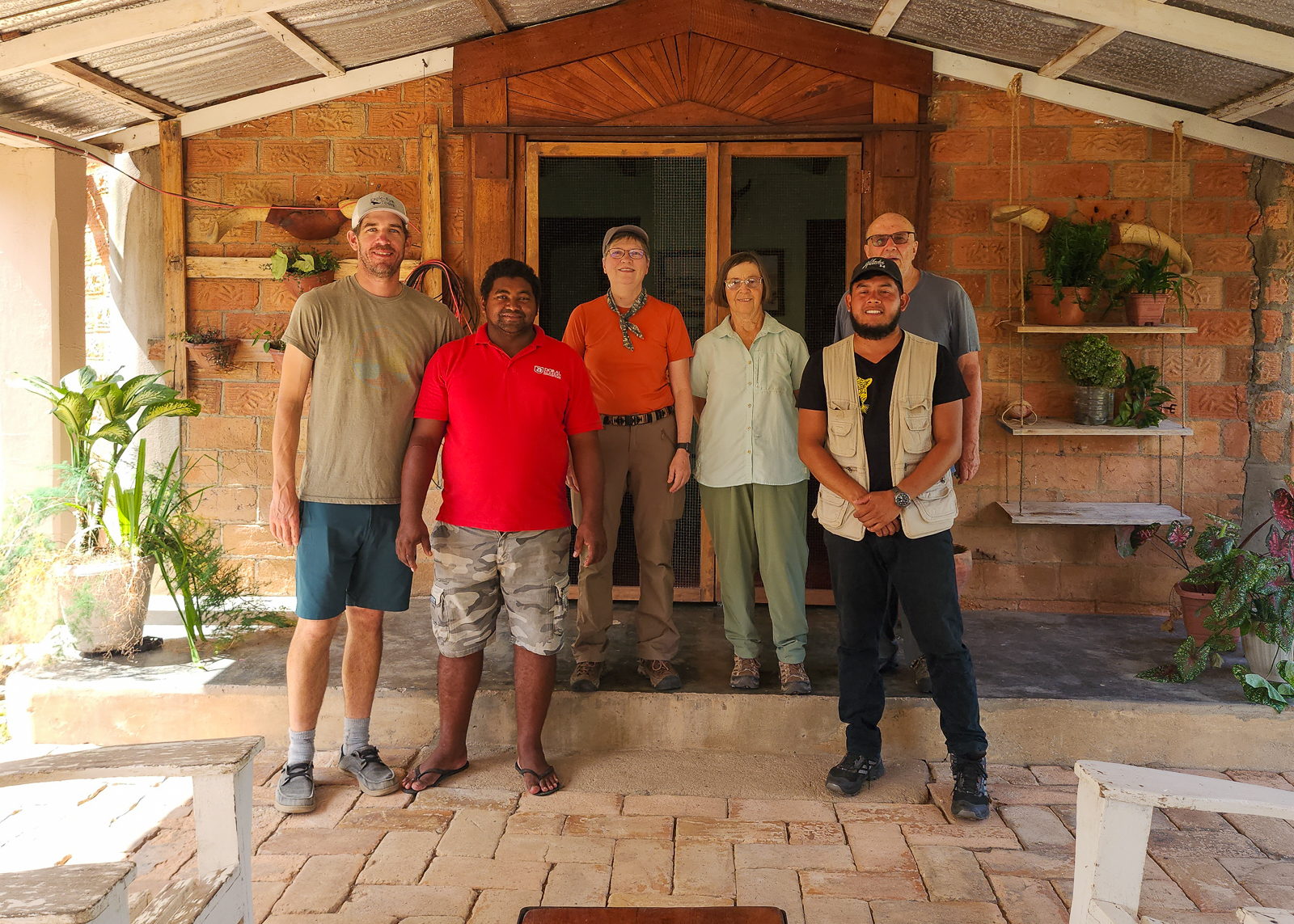 Birding group in Guyana