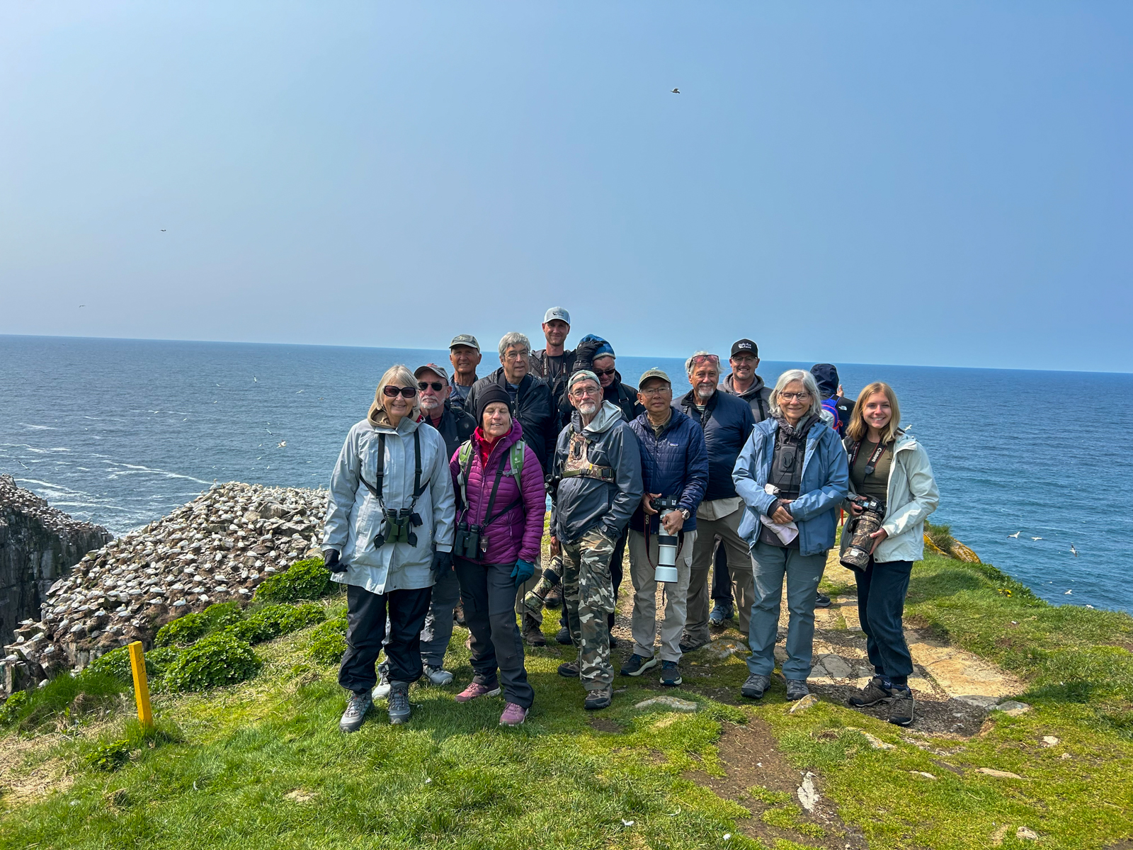 Birding group Cape St. Mary's