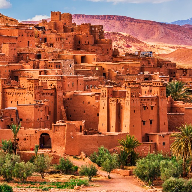 Ait Benhaddou - Ancient city in Morocco North Africa