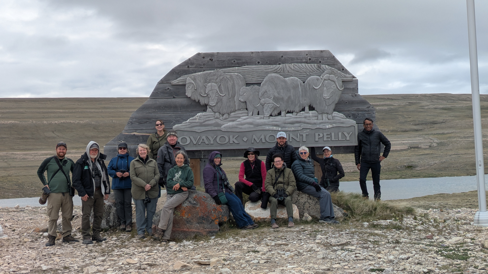 Birding group Canadian arctic
