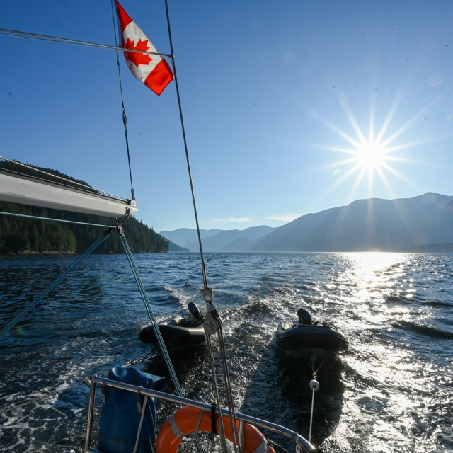 Great Bear Sea sailing