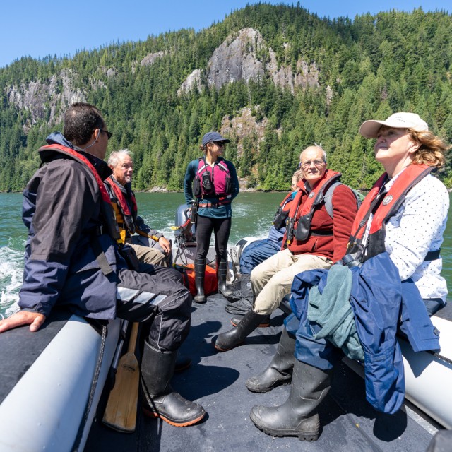 Zodiac cruise, North Vancouver Island