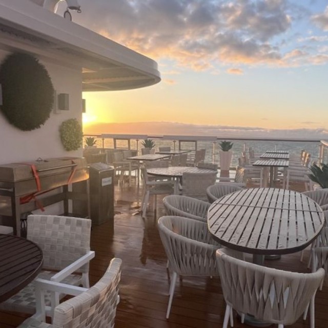 Ocean Victory, BBQ deck - Ocean Victory