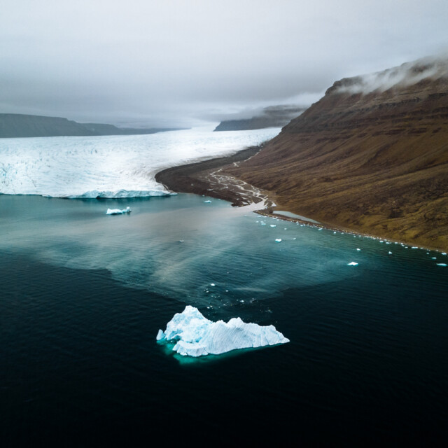 Land, ice, sea