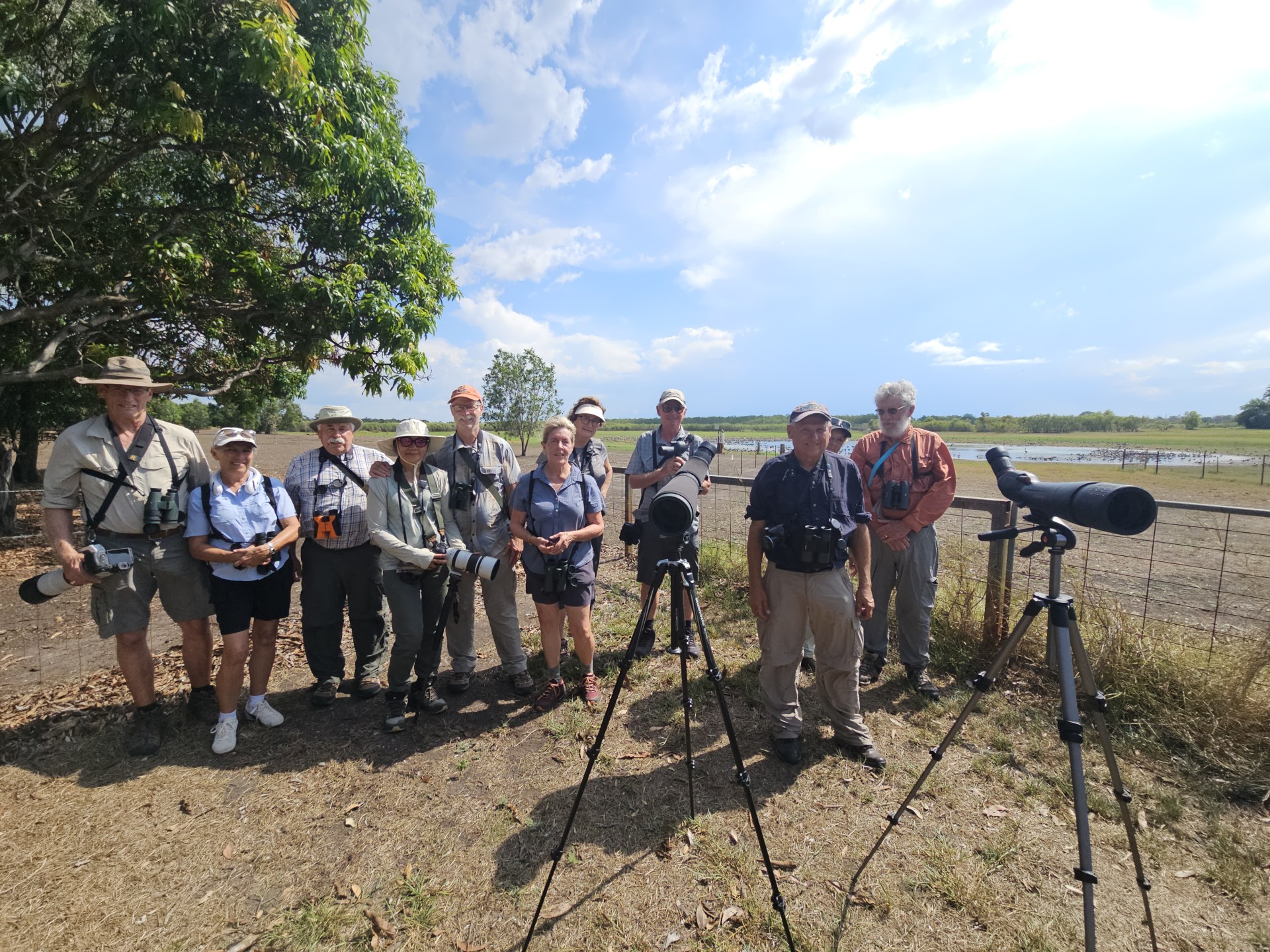Tropical Australia birding group