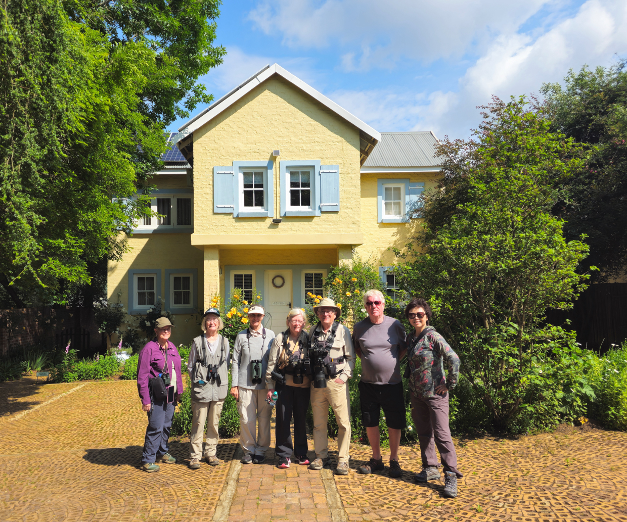 Birding group in Dullstroom