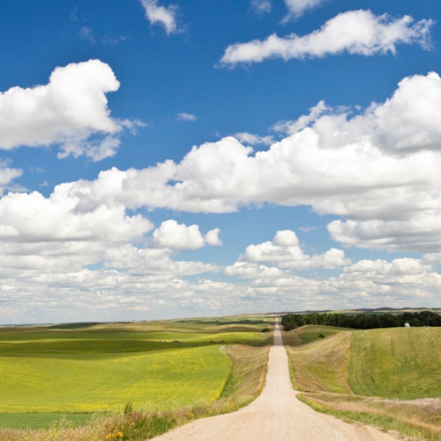 Saskatchewan farmland landscape