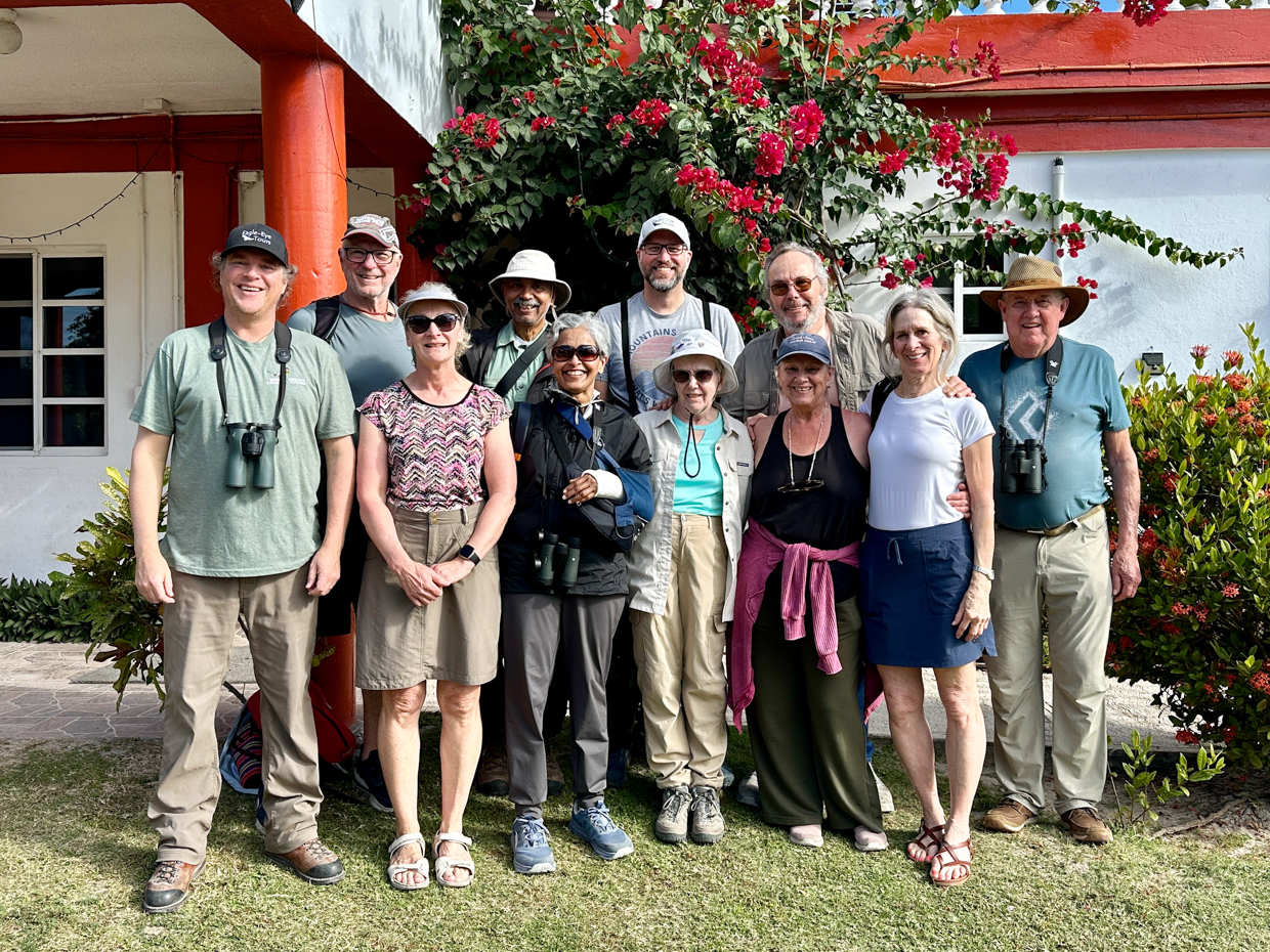Belize and Tikal birding group