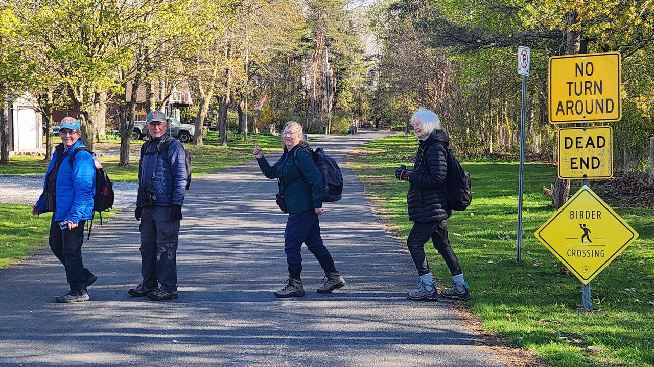 Birder Crossing