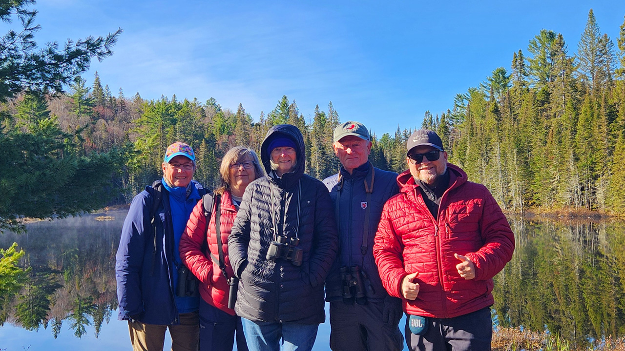 Group at Mizzy Lake