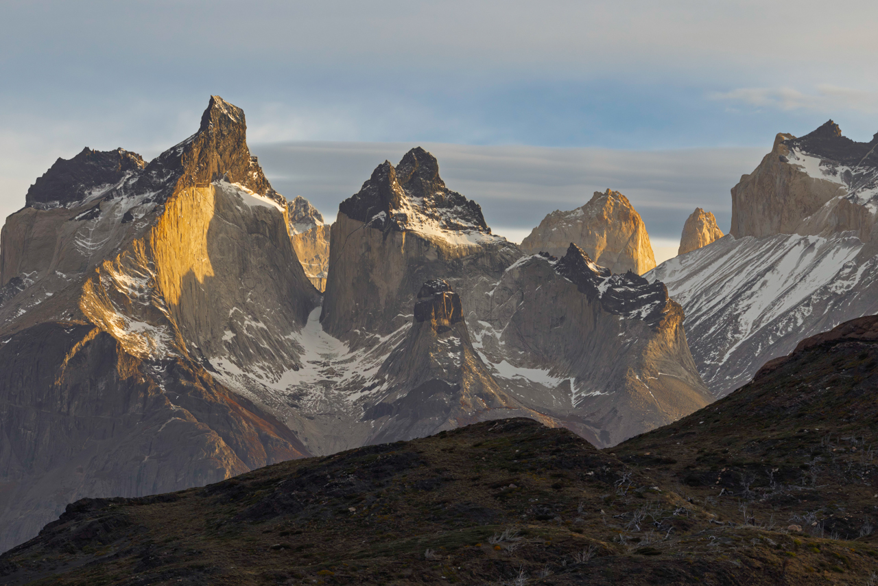 Paine del Torres sunrise