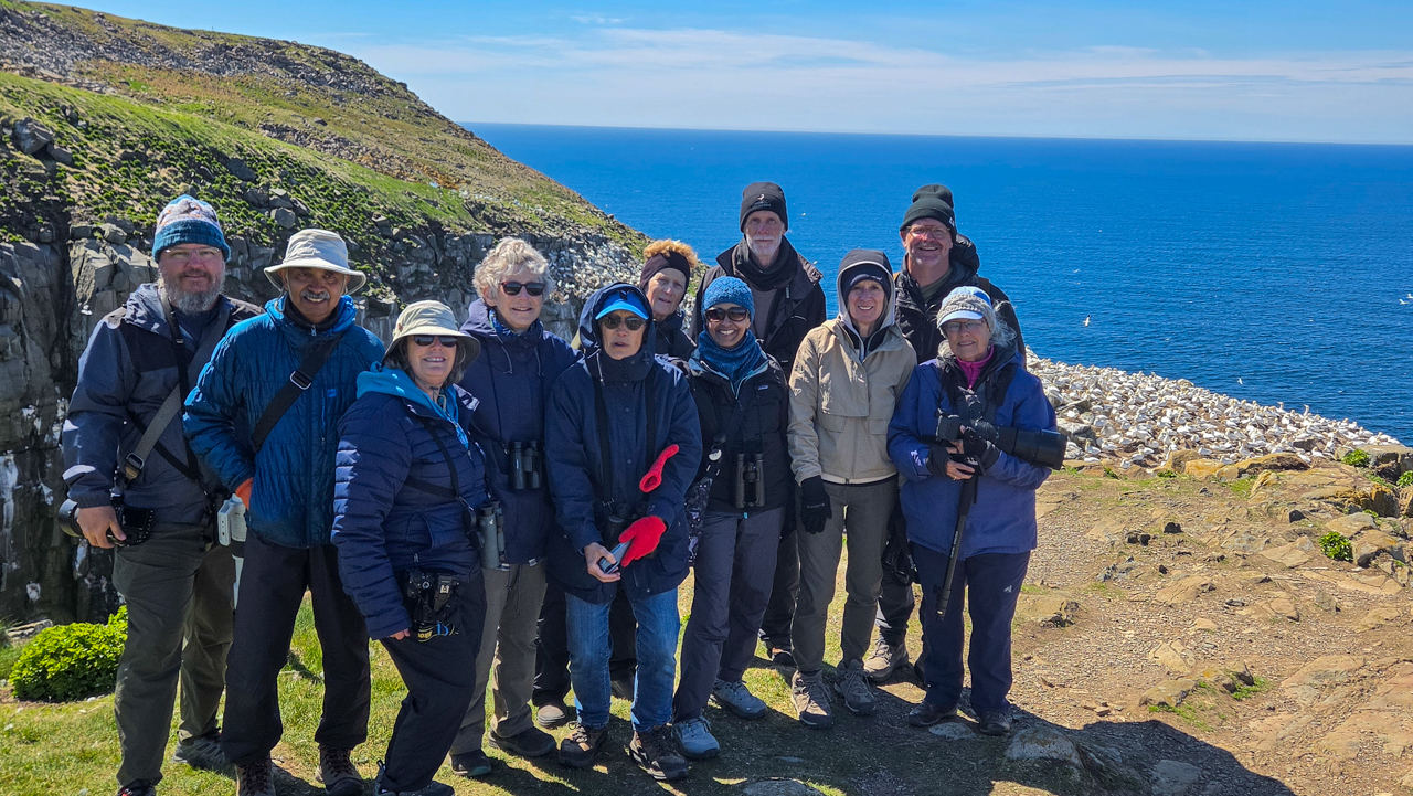 Birding Group at Cape St. Mary's