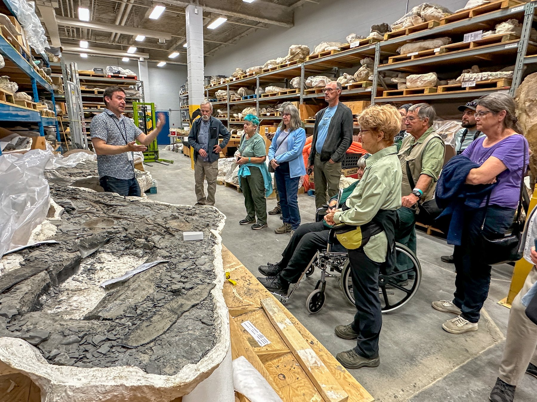 Behind the scenes at the Tyrrell Museum