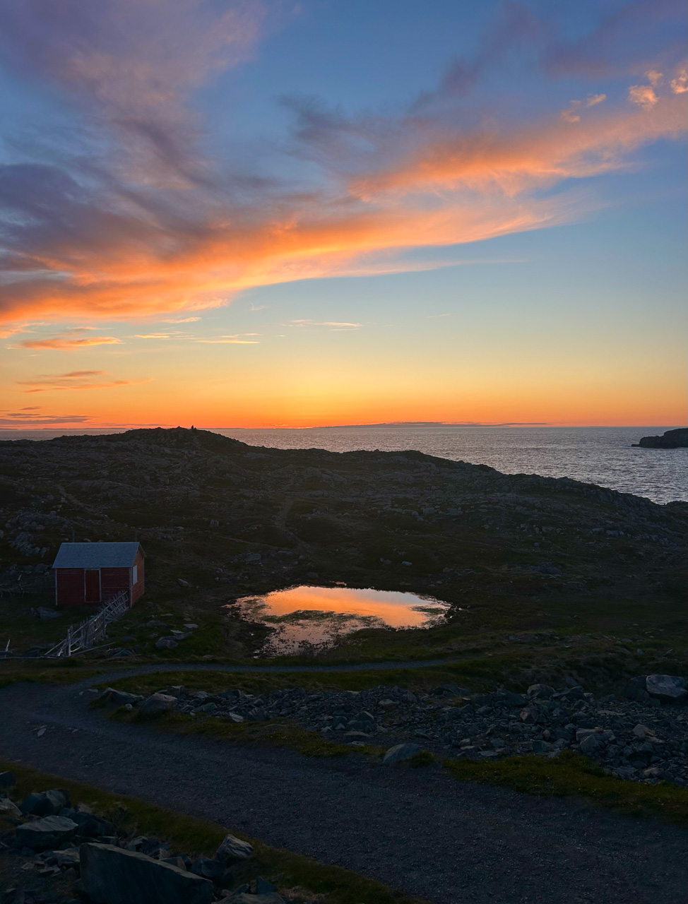 Cape Bonavista sunset