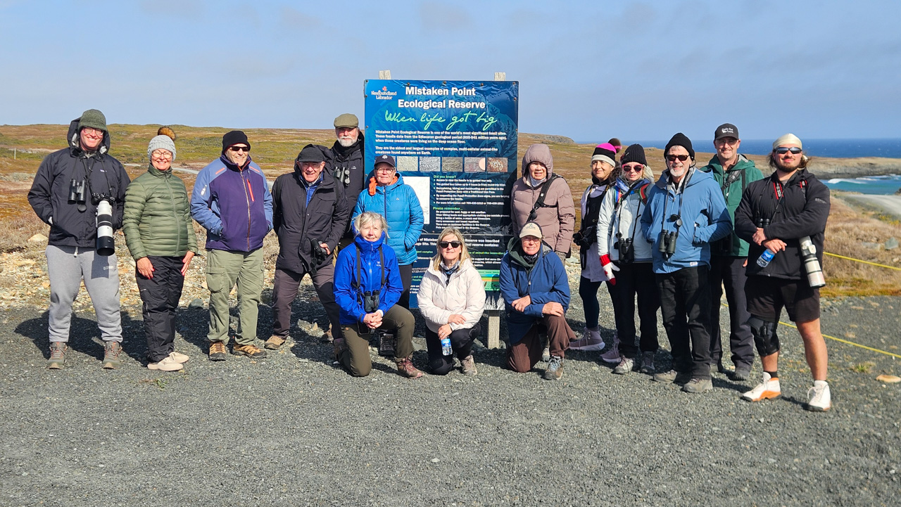 Group at Mistaken Point