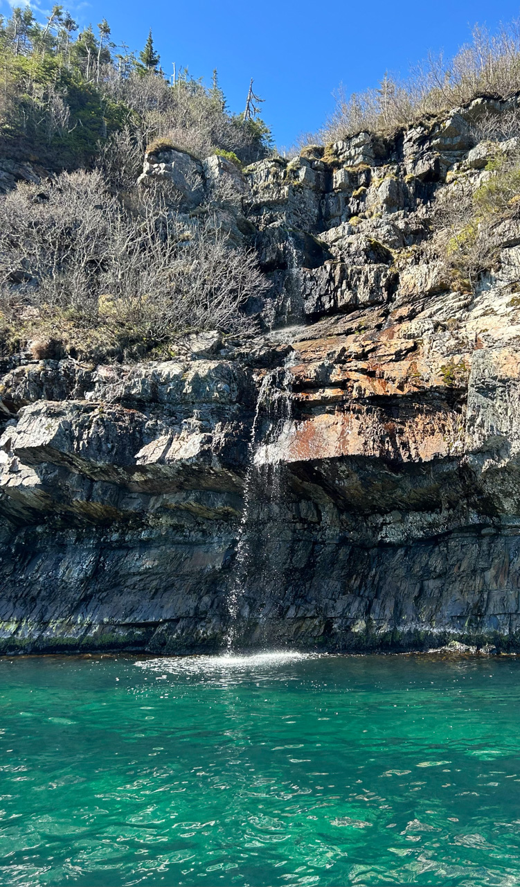 Mini-waterfall