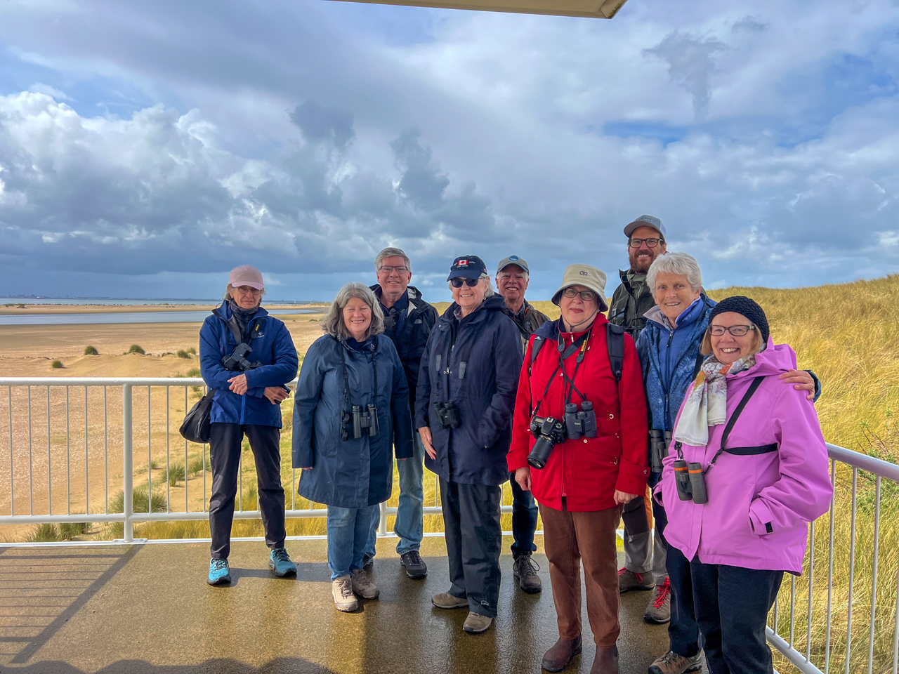 Netherlands birding tour group