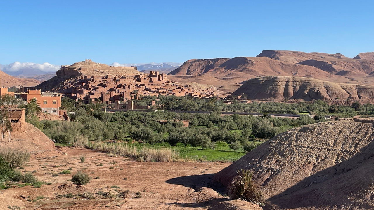 Ait Benhaddou from afar