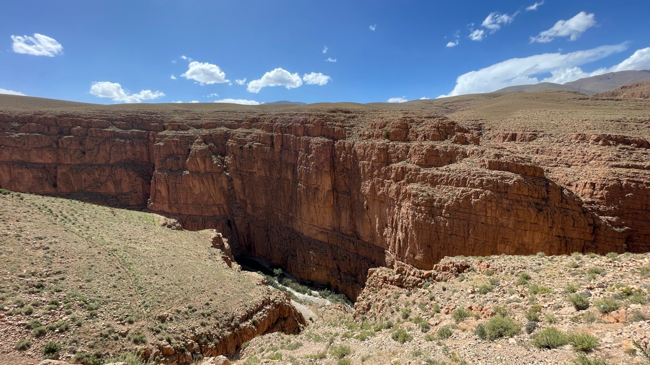 The dramatic Dades Gorge