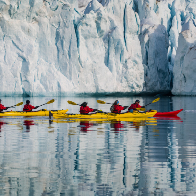 Kayaking in Croker Bay