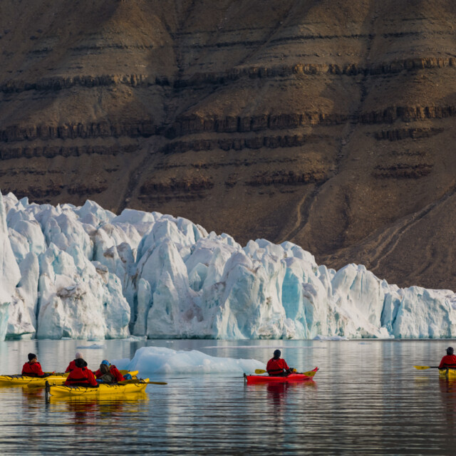 Kayaking in Croker Bay
