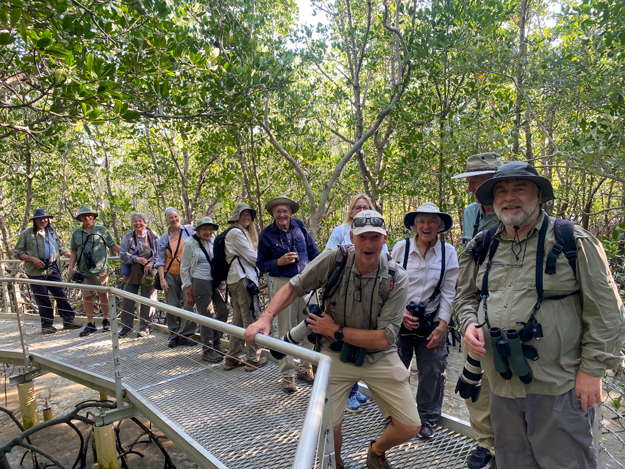 Birding group in Australia
