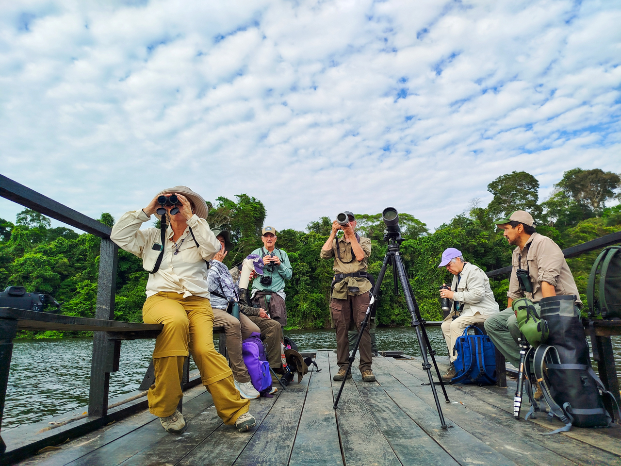 Birding Tres Chimbadas Lagoon